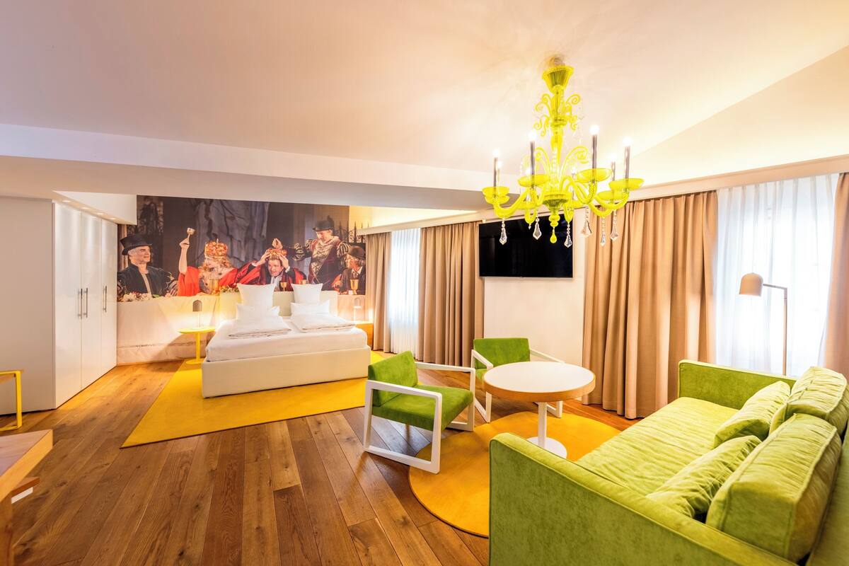 Suite mit Dachterrasse