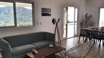 Villa de la luz. 3 bedrooms, private pool | Living area