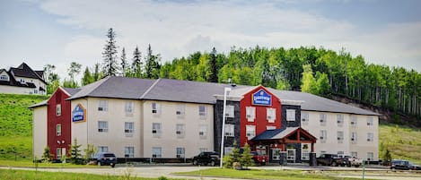 Façana frontal de l'allotjament