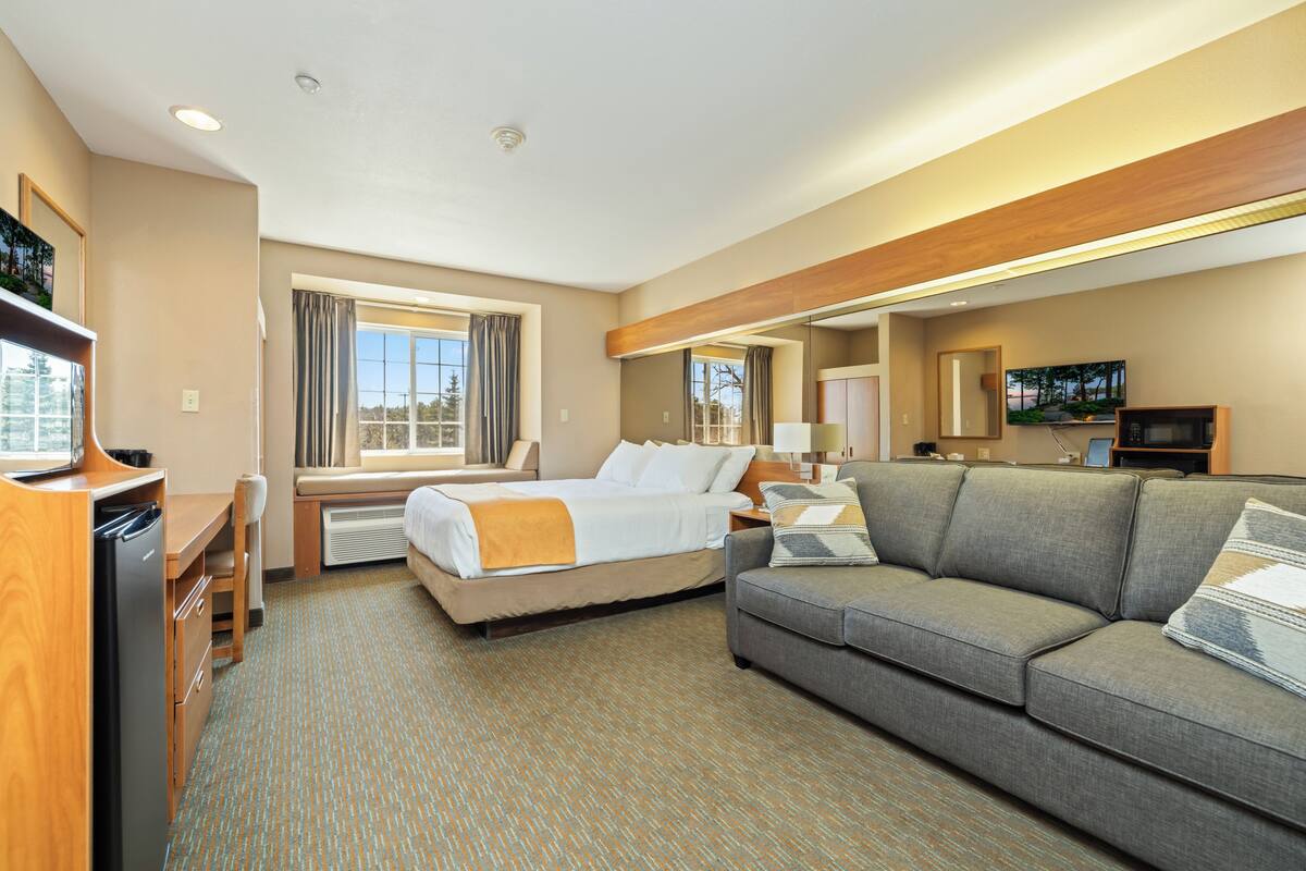 Deluxe Room, 1 Queen Bed with Sofa bed | In-room safe, desk, iron/ironing board, cribs (free)