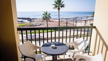 Superior Apartment, 2 Bedrooms, Sea View | Balcony