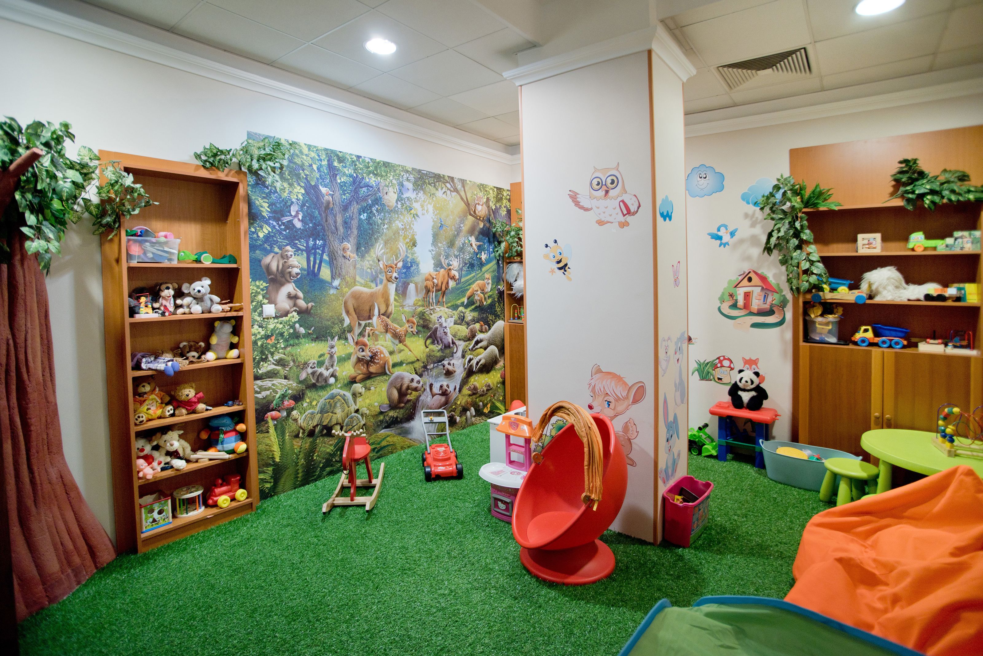 children’s area