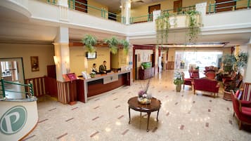 Sala de estar en el lobby