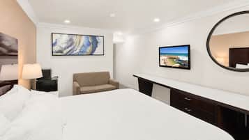 Habitación estándar, 1 cama de matrimonio grande | Escritorio, cortinas opacas, tabla de planchar con plancha y wifi gratis