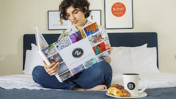 Premium bedding, in-room safe, desk, laptop workspace