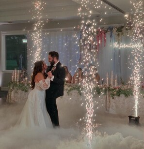 Área interna para casamento