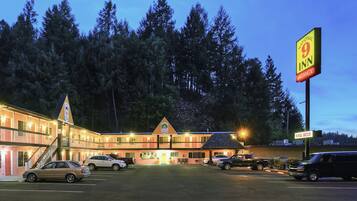 Front of property - evening/night