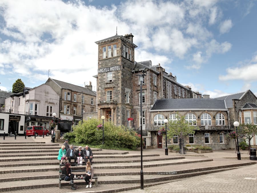 Fachada de la propiedad