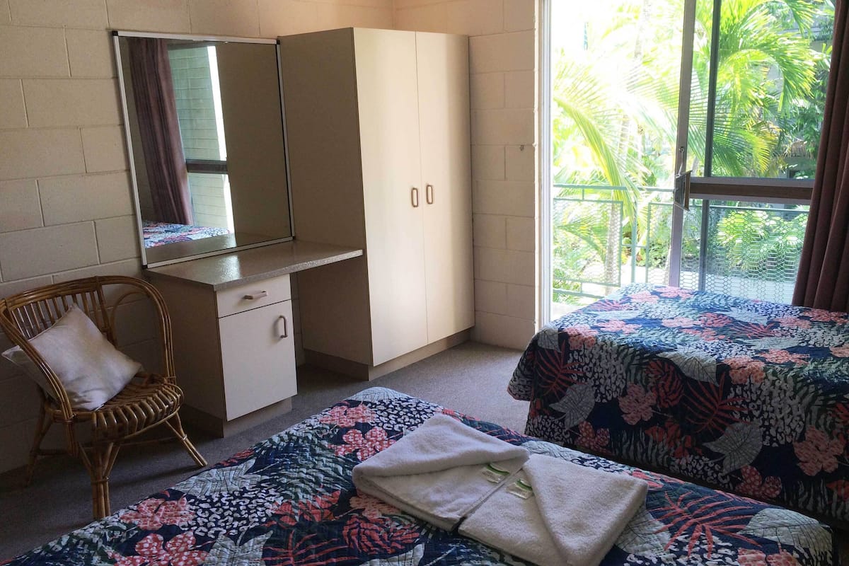 Iron/ironing board (on request), cribs (surcharge)