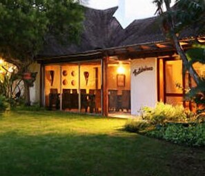 Front of property - evening/night