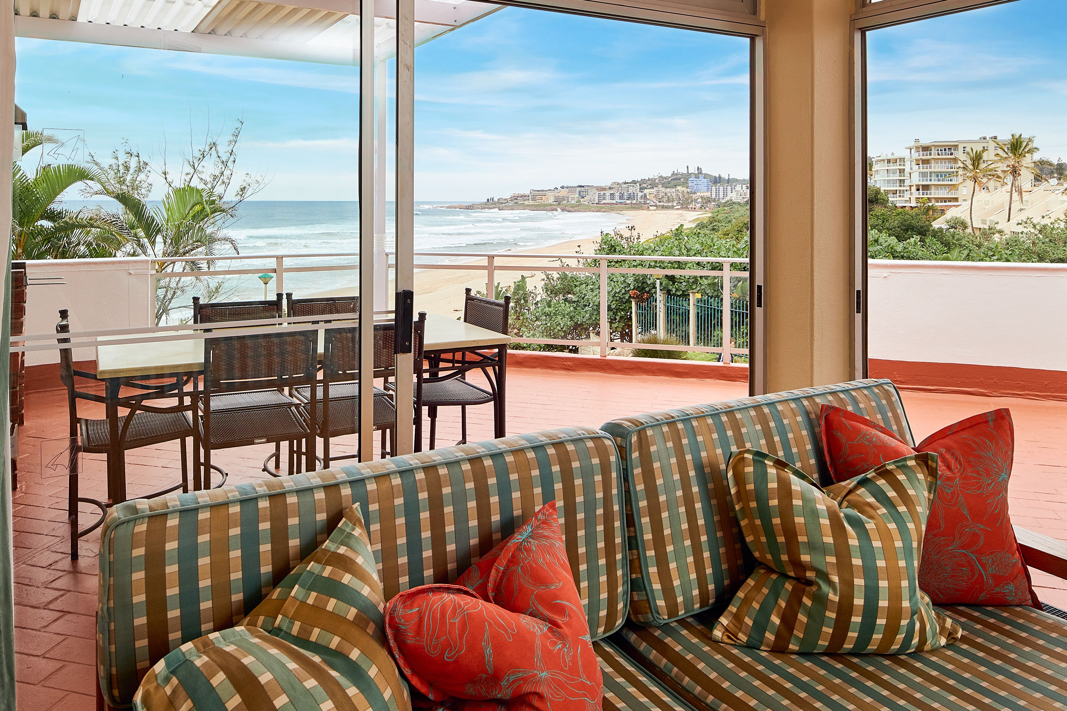 Apartment, 2 Bedrooms, Non Smoking, Sea View | Terrace/patio