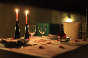 Romantisk restaurang