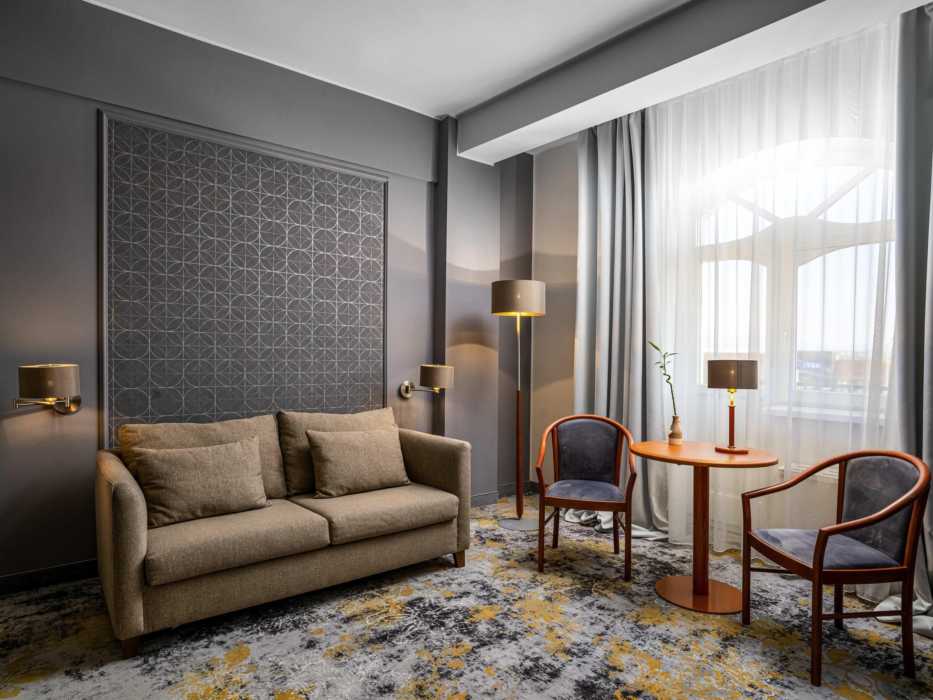 Literie de qualité supérieure, minibar, coffres-forts dans les chambres