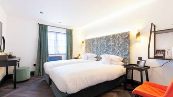 Twin Room | Egyptian cotton sheets, desk, iron/ironing board, free WiFi