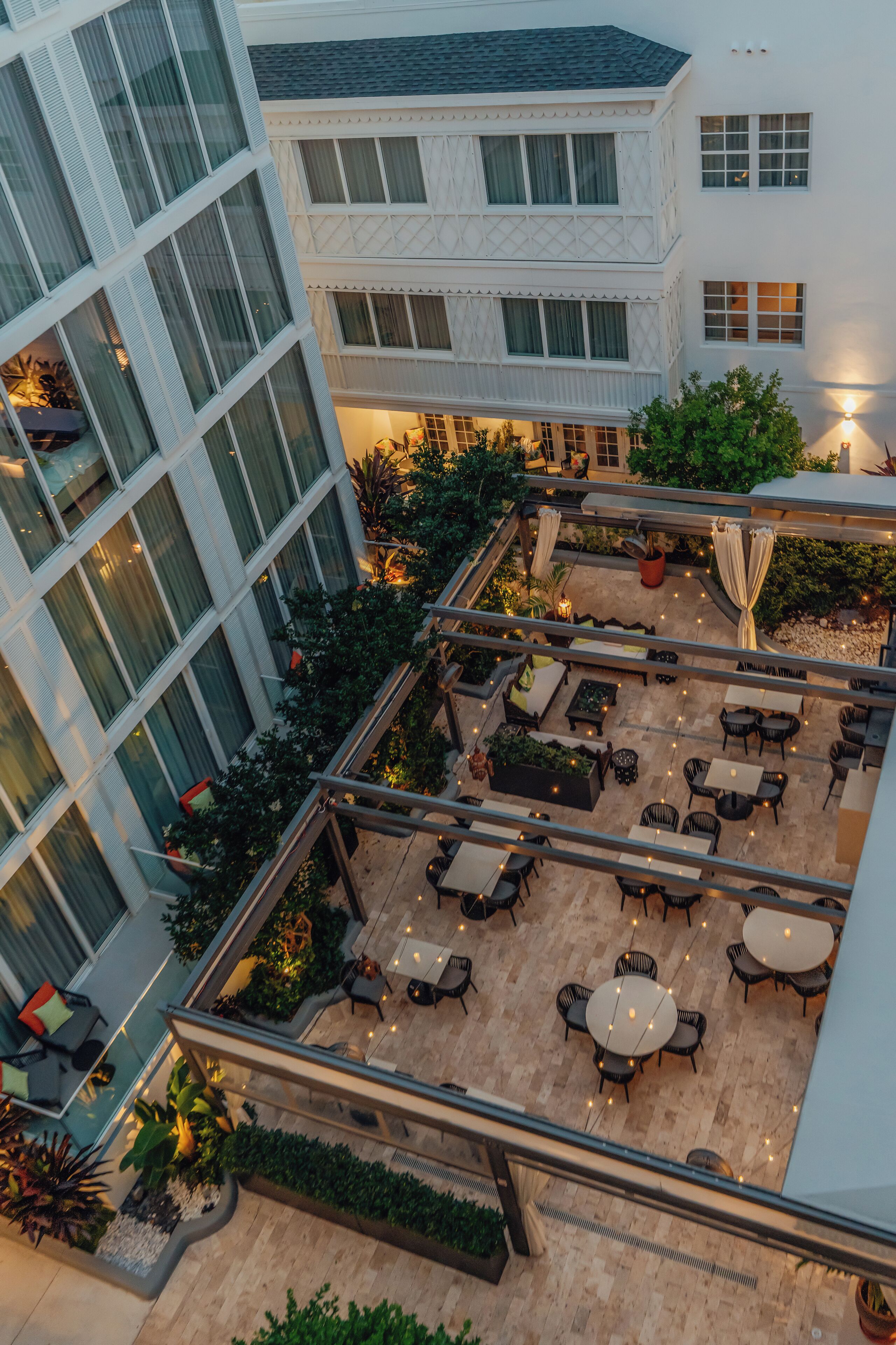 breakfast, lunch, dinner served; al fresco dining