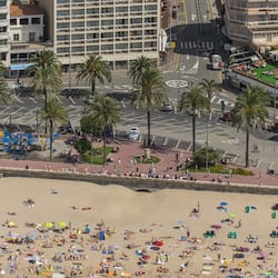 Am Strand, Strandtücher