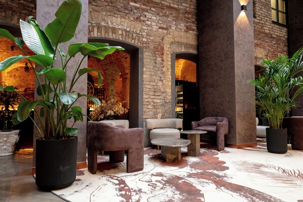 Sitzecke in der Lobby