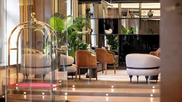 Sala de estar en el lobby