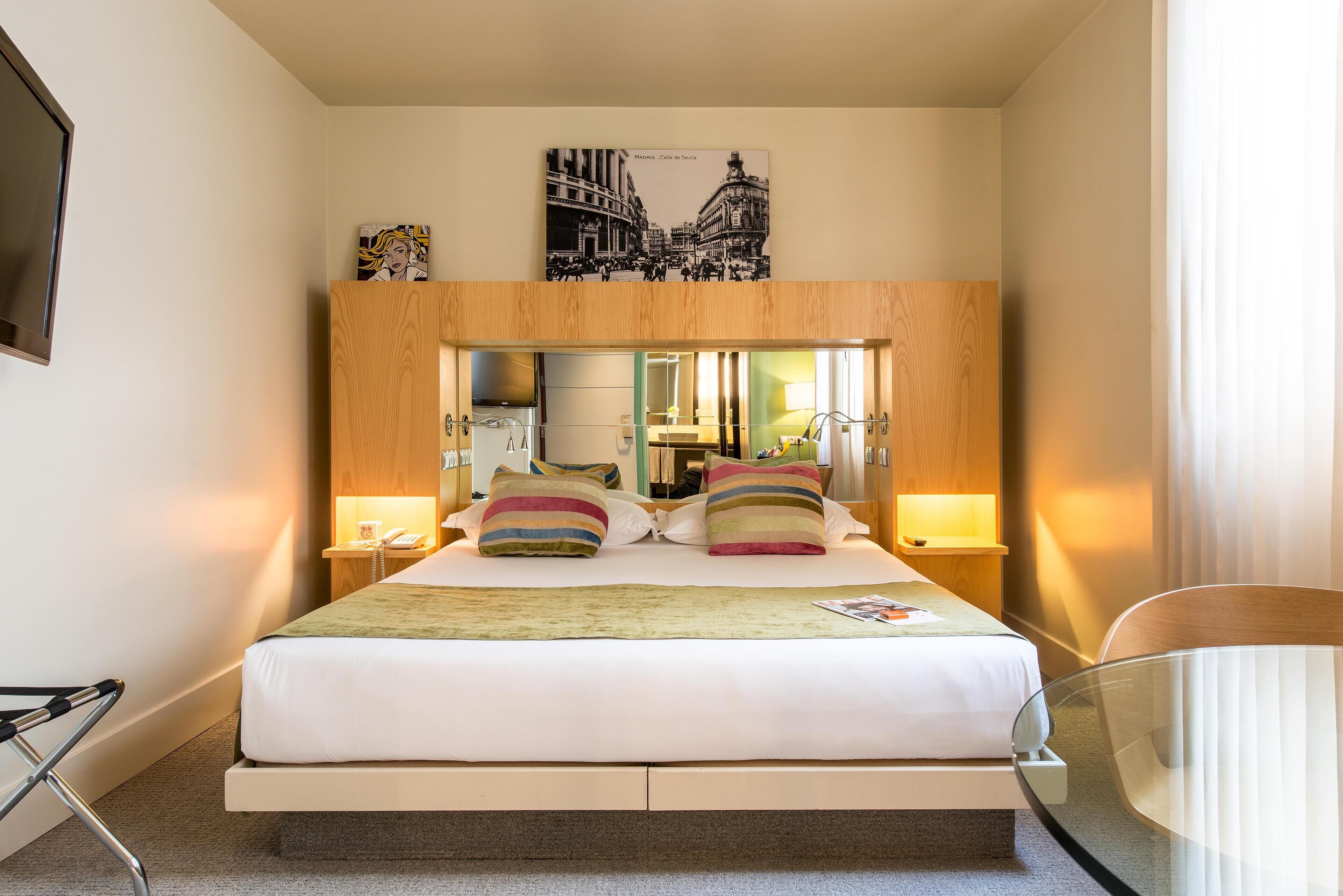Minibar, in-room safe, desk, blackout curtains