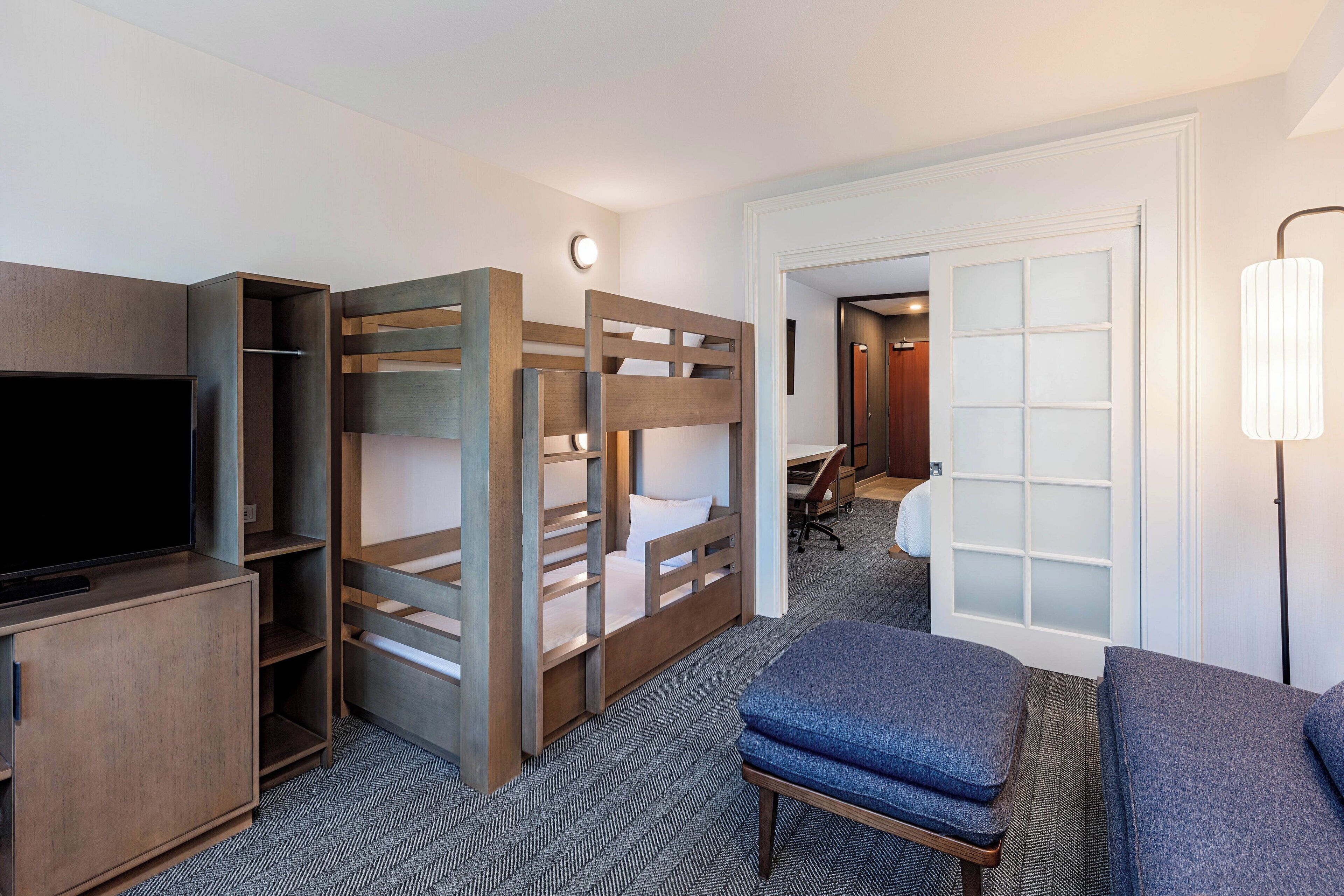 suite, 2 bedrooms | 1 bedroom, desk, blackout curtains, soundproofing