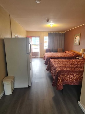 Room, 2 Queen Beds, Non Smoking | Minibar, iron/ironing board, free WiFi, bed sheets