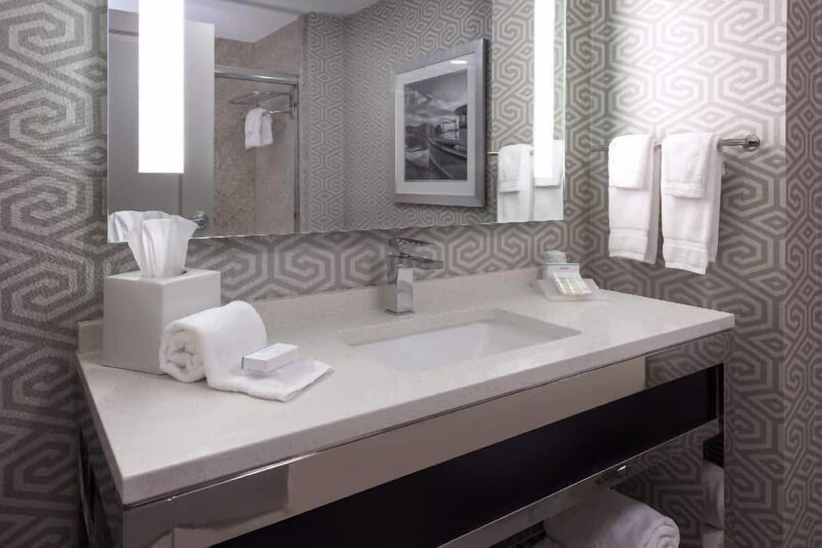 Bathroom | Free toiletries, hair dryer, towels