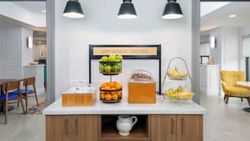 Gratis morgenmadsbuffet hver dag