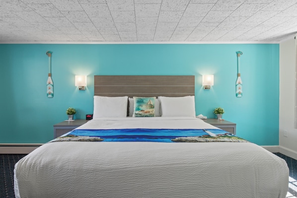 Bureau, Wi-Fi gratuit, draps fournis, réveils