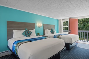 Standard Room, 2 Queen Beds, Non Smoking, Pool View | View from room