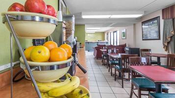 Free continental breakfast