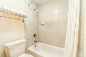 Free toiletries, towels