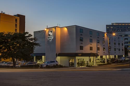 Front of property - evening/night