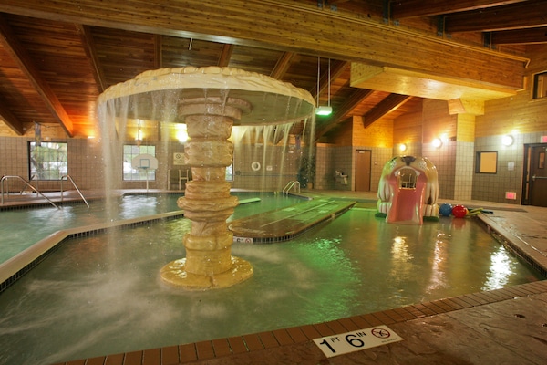 Indoor pool, outdoor pool