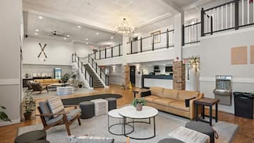Sala de estar en el lobby