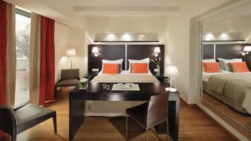 Basic Suite (Acropolis View) | Egyptian cotton sheets, premium bedding, minibar, in-room safe