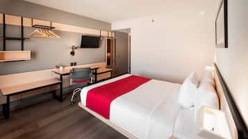 Desk, iron/ironing board, free WiFi, bed sheets