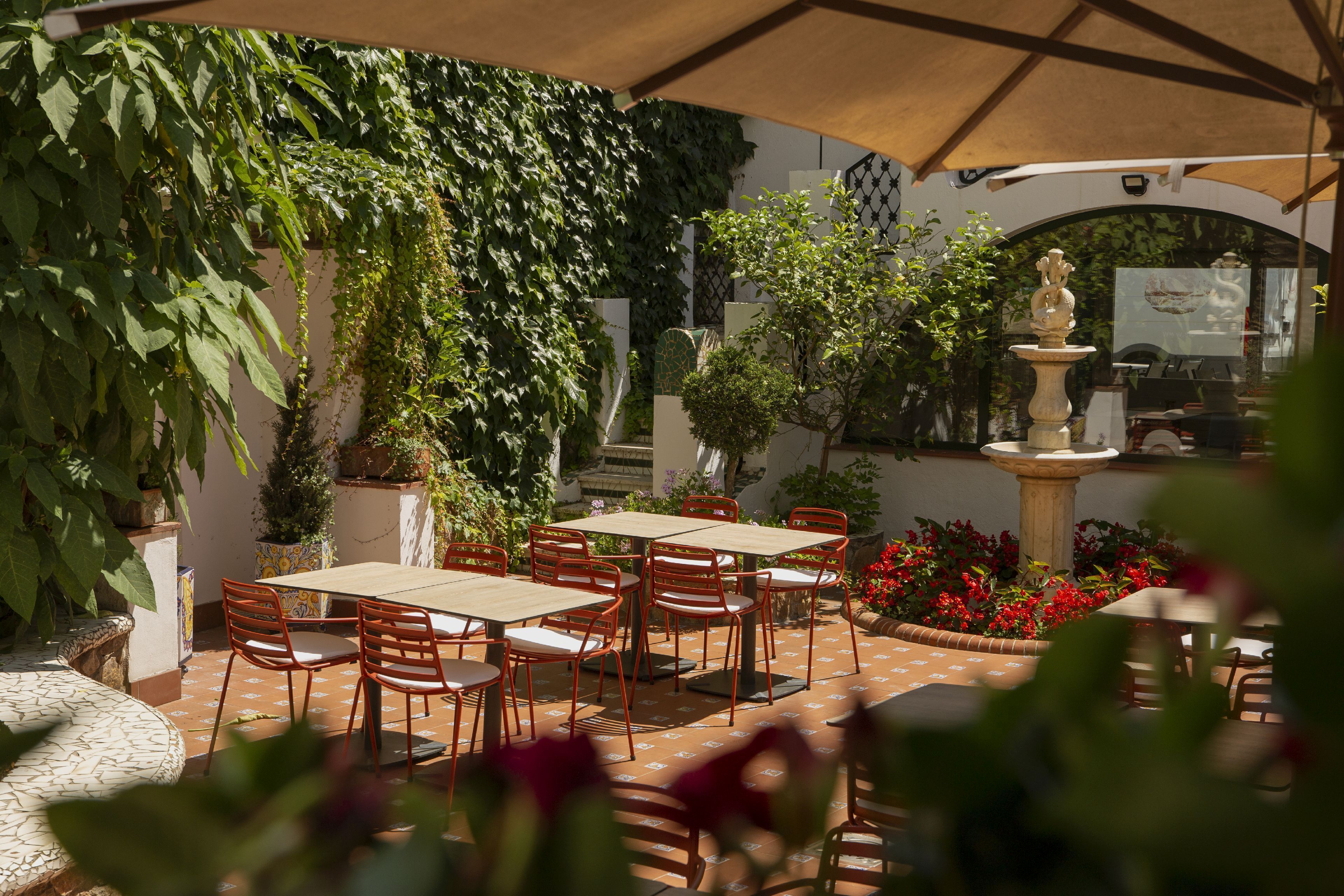 breakfast, lunch, dinner served; mediterranean cuisine, beach views