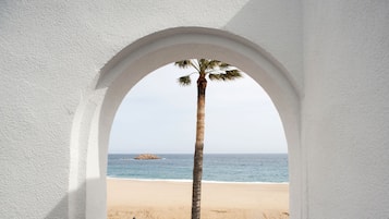 Habitación doble, vista al mar | Balcón