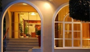Entrada de la propiedad