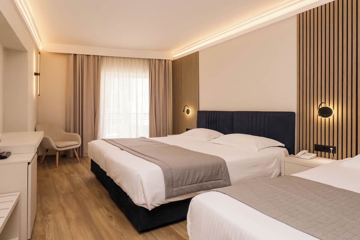Phòng 3, quang cảnh đồi núi | Bộ trải giường bằng vải Frette của Ý, bộ đồ giường cao cấp