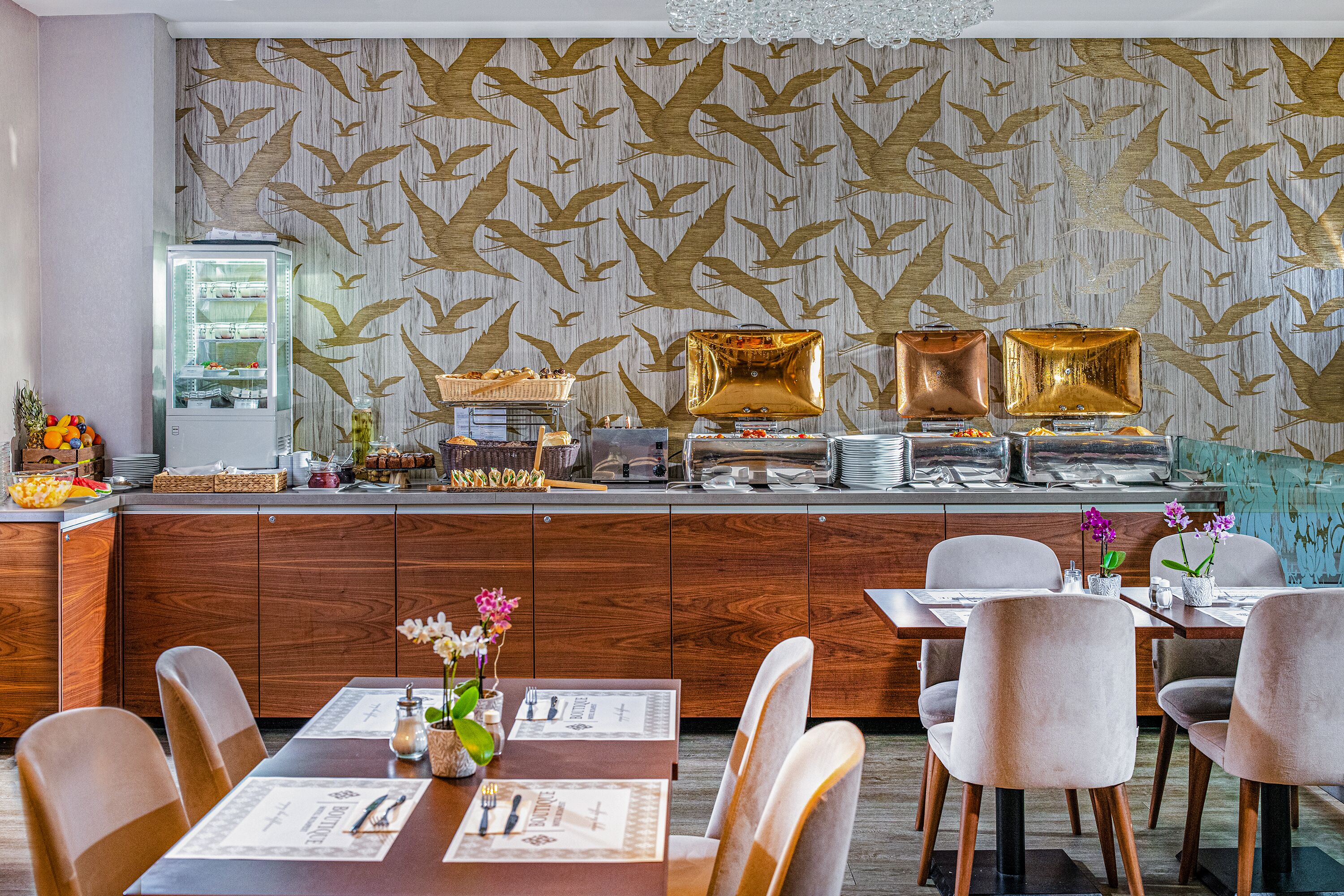 daily buffet breakfast (eur 12 per person)