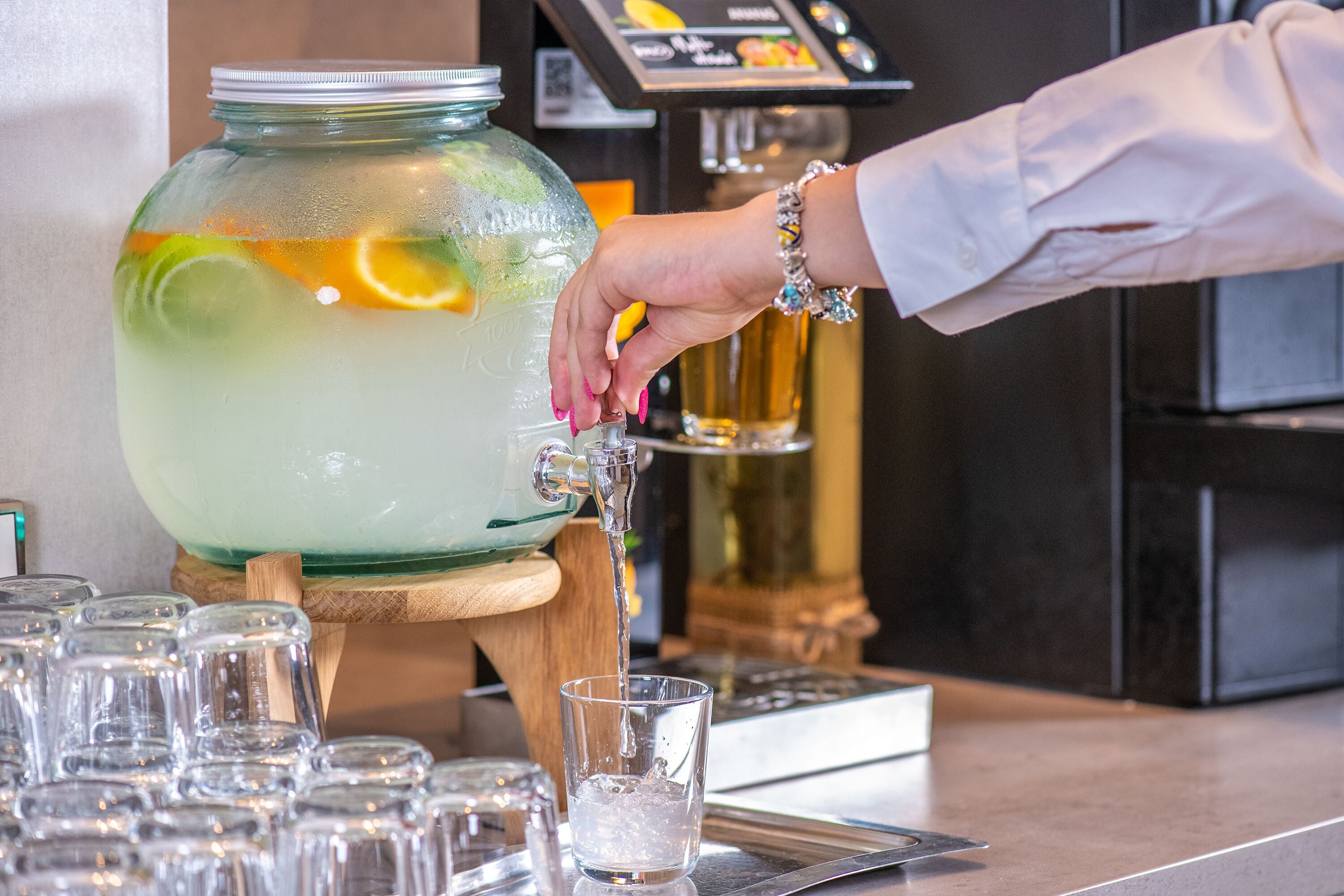 daily buffet breakfast (eur 12 per person)