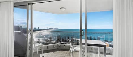 Family 2.5 Bedroom Ocean View Apartment | Balcony