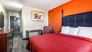 Desk, soundproofing, iron/ironing board, free WiFi