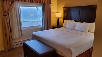 Individually decorated, individually furnished, desk, blackout curtains