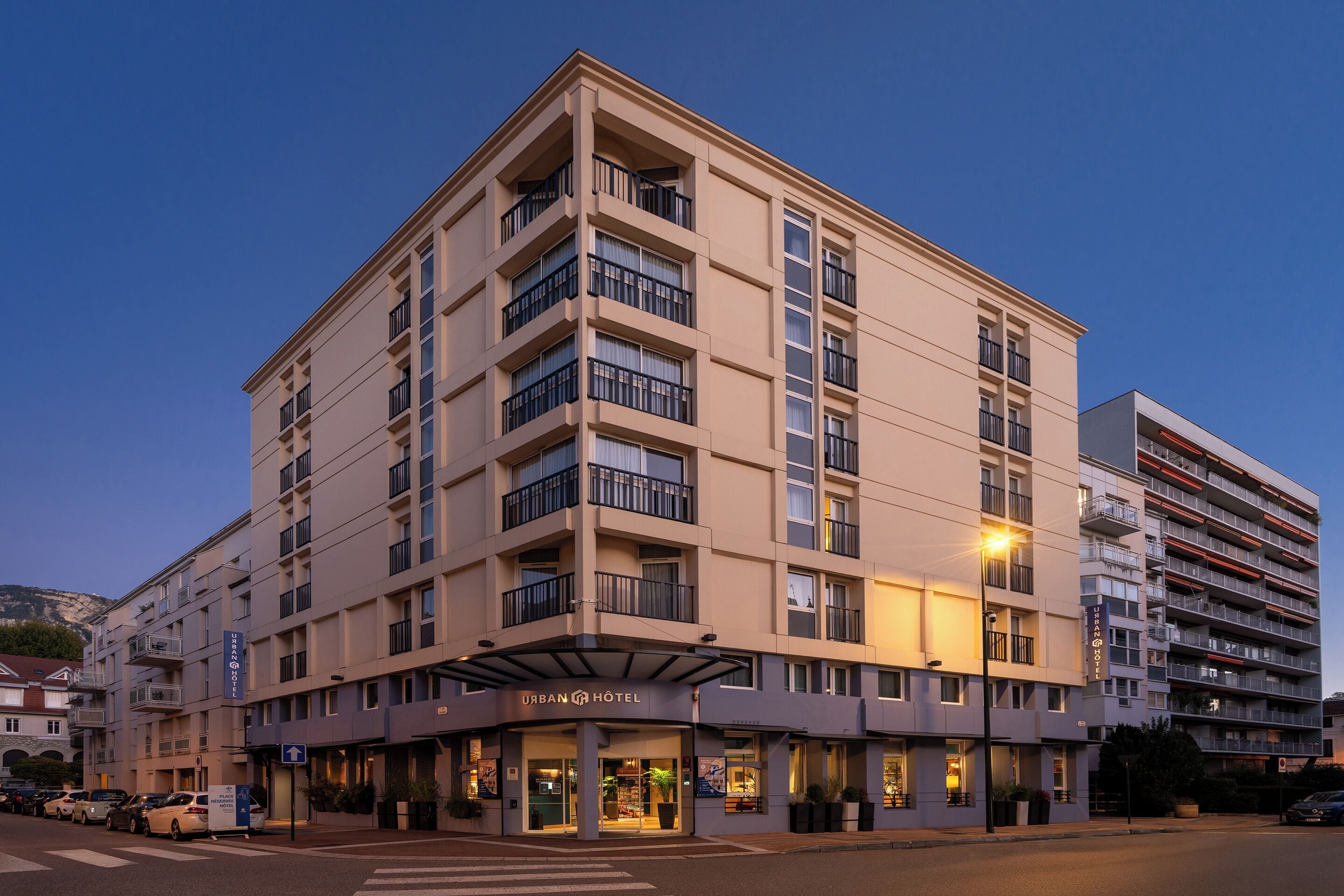 Façade de l’hébergement