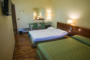 Down duvets, minibar, desk, blackout curtains