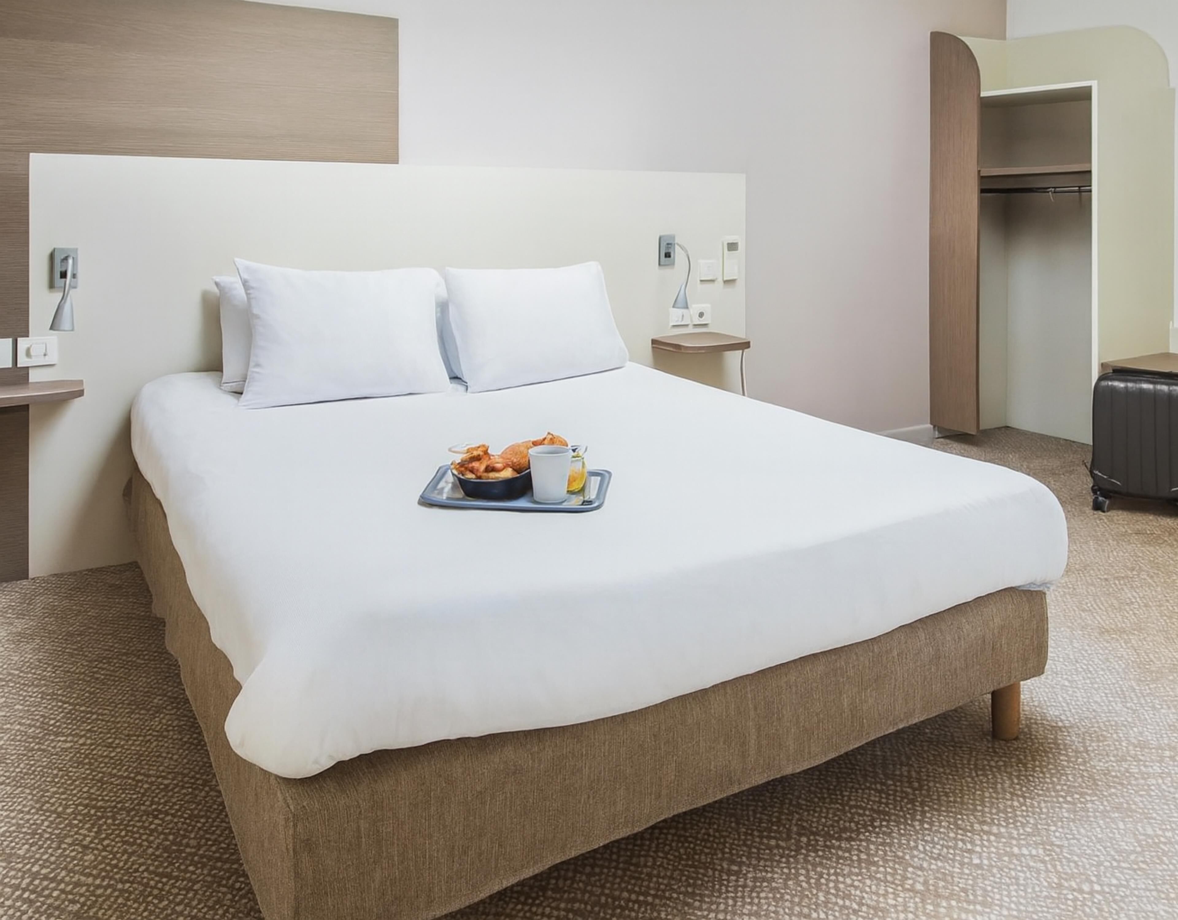 Blackout curtains, soundproofing, free cots/infant beds