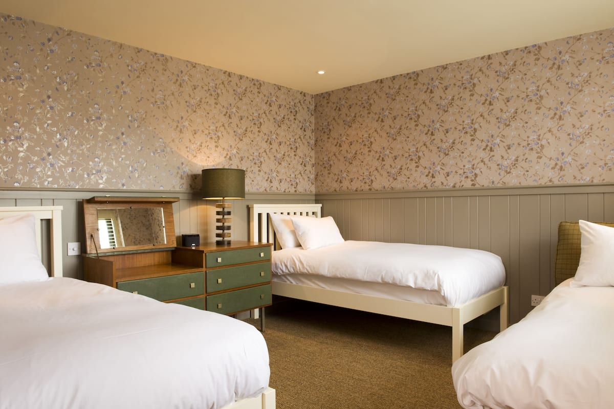 Triple Room, Ensuite (2 single beds and 1 single sofa bed) | Hypo-allergenic bedding, desk, iron/ironing board, free WiFi