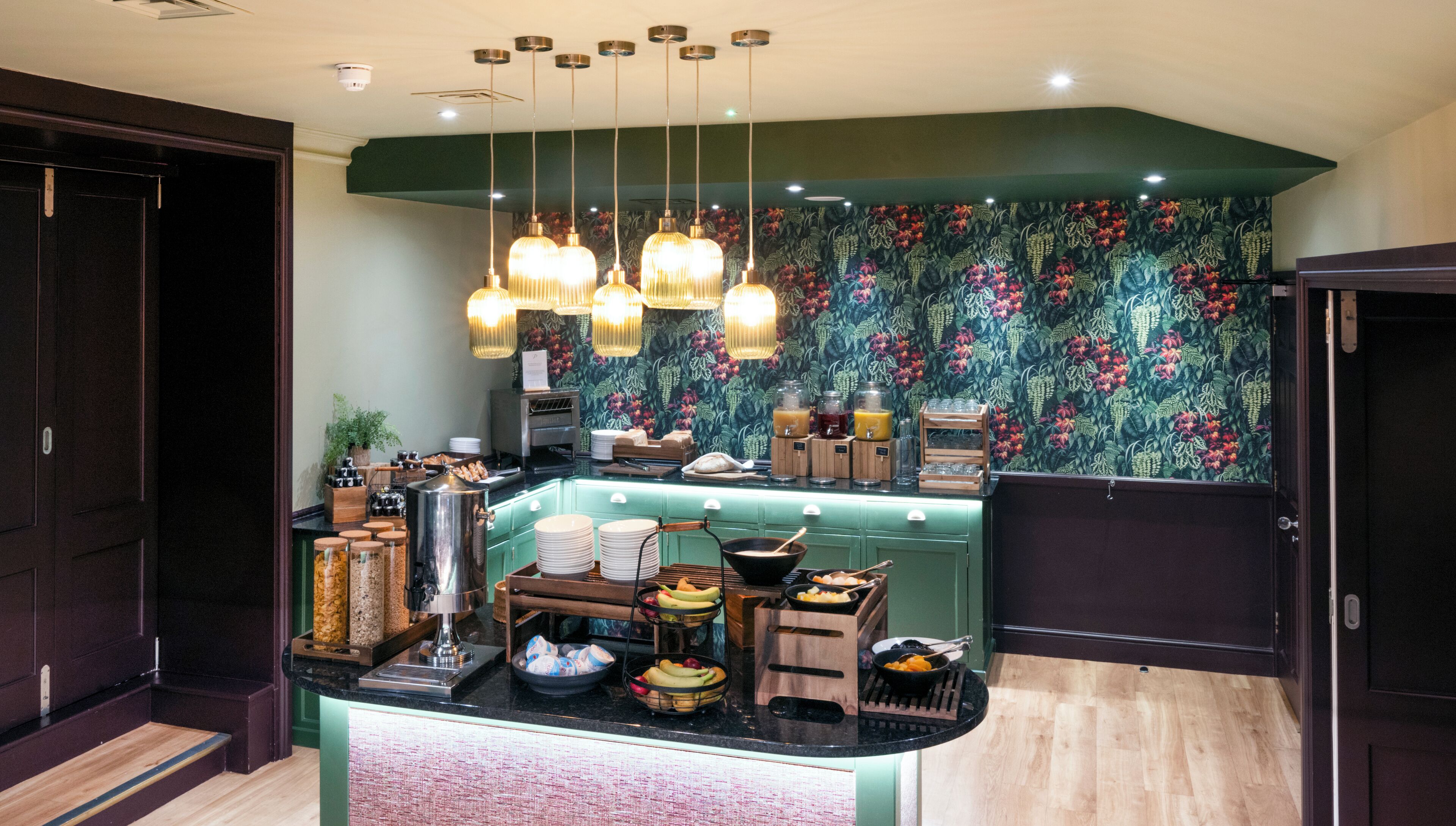 Breakfast buffet